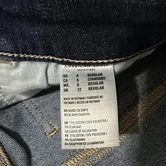 American Eagle Curvy Hi-Rise Jegging Crop - Picture 4 of 6